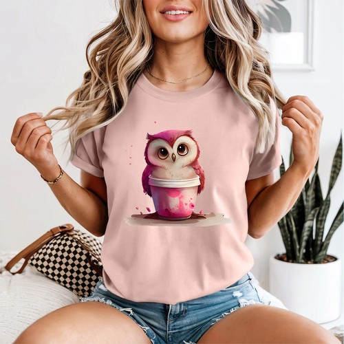 Süße eule damen shirt - eule, t-shirt