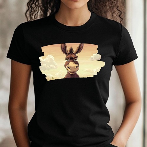 Frauen shirt wütender - t-shirt, esel