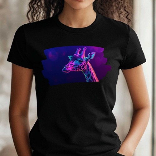 Frauen shirt neon eule motiv - eule,