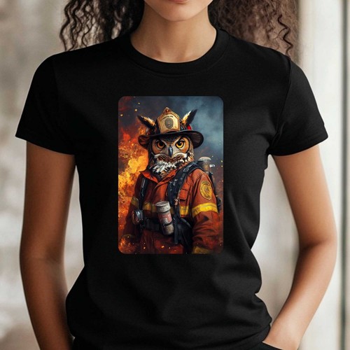 Frauen shirt eule als - t-shirt,