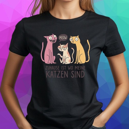 Frauen shirt katzen spruch - frauen,