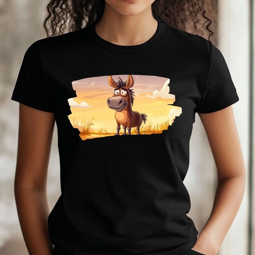 Frauen shirt wütender esel - t-shirt,
