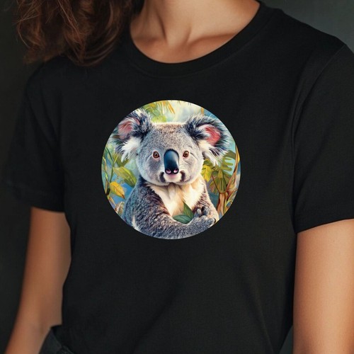 Frauen shirt koala - frauen, porträt