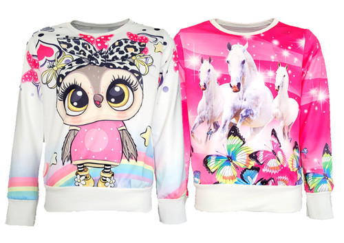 Kinder mädchen sweatshirt - mädchen,