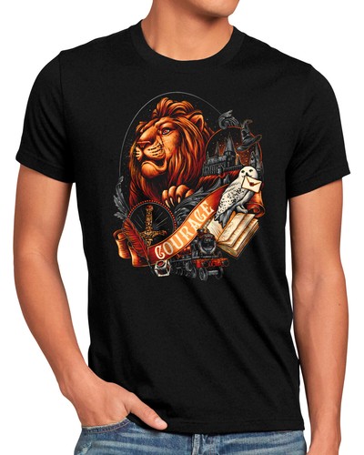 Courage herren shirt eule - herren, t-shirt