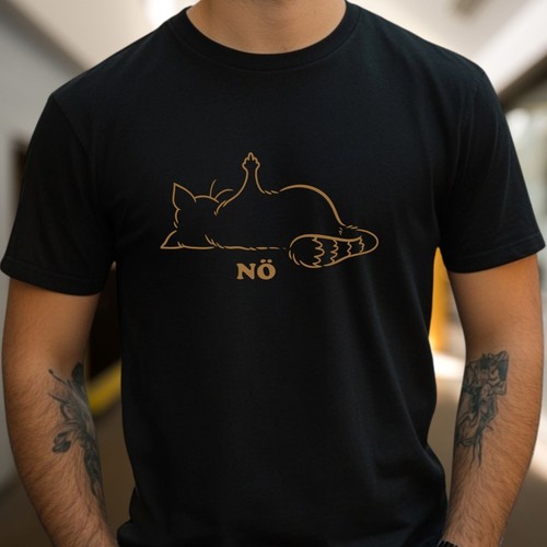 Herren shirt katze - t-shirt,
