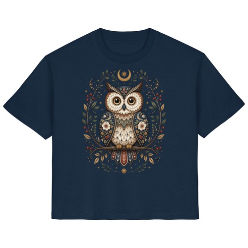 Eule damen organic - eule, t-shirt