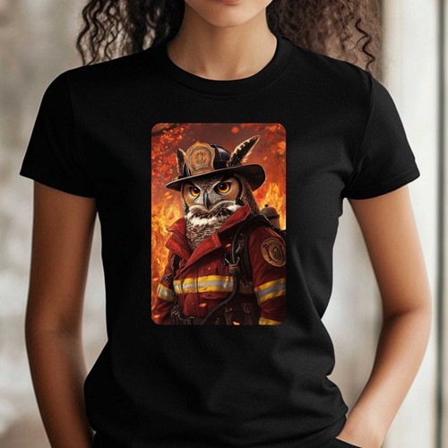 Frauen shirt eule als - frauen,