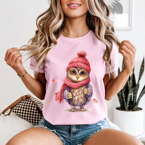 Süße eule damen shirt - eule,