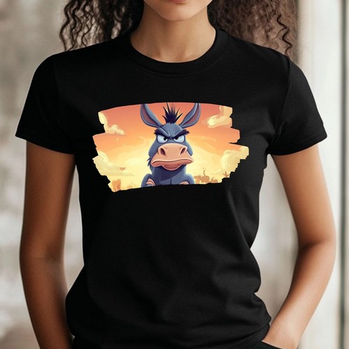 Frauen shirt wütender esel - wütender,