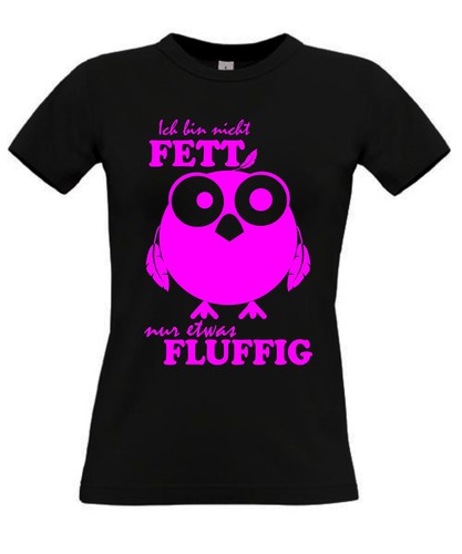 Eulen frauen shirt ich bin - t-shirt,