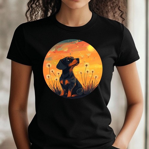 Frauen shirt dackel mit - t-shirt,