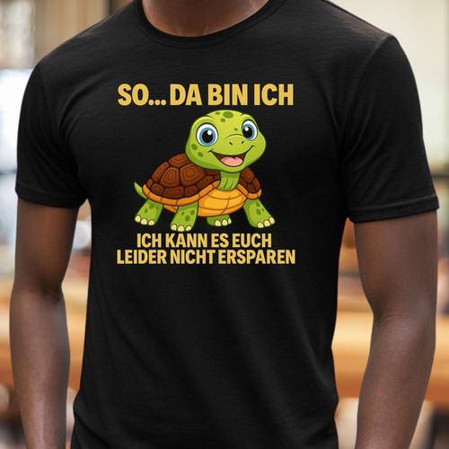Herren shirt da bin - da,