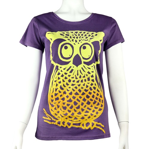Lady shirt women - women, eule
