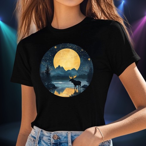 Frauen shirt elch - frauen,
