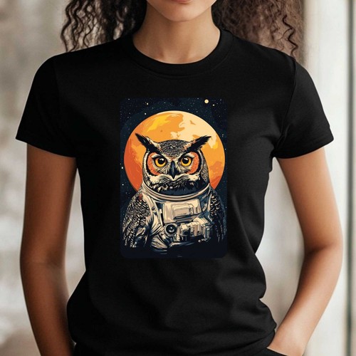 Frauen shirt eule als - t-shirt,