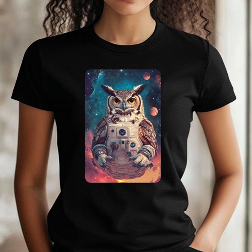Frauen shirt eule als - t-shirt,