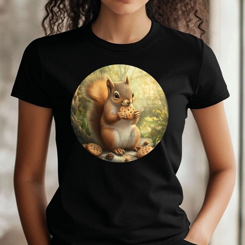 Frauen shirt eichhörnchen - t-shirt,