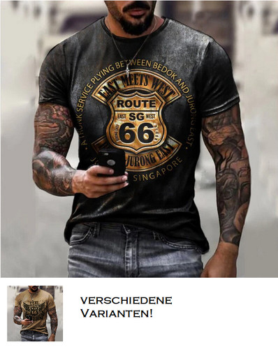 Herren shirts sommer rocker - herren,