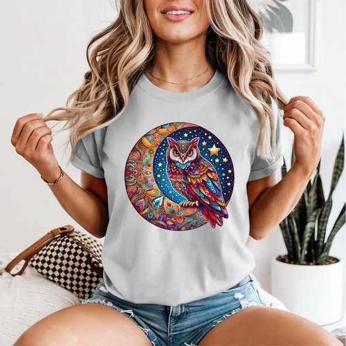 Eule mandala tiere damen - eule,