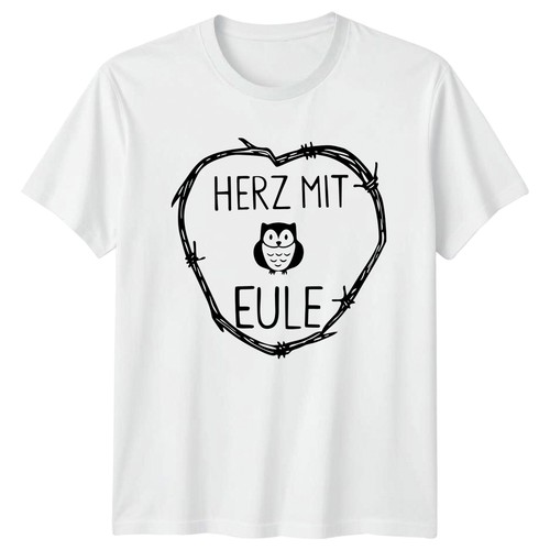 Herz mit eule - herz,