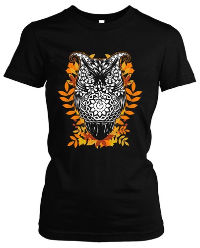 Night owl damen - damen, t-shirt