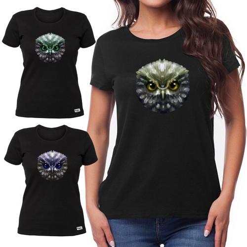 Eaks damen girlie shirt - girlie, t-shirt