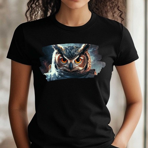 Shirt frauen eule als - frauen,