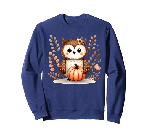 Halloween sweatshirt eule - sweatshirt,