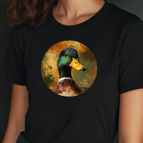 Frauen shirt ente porträt - t-shirt,