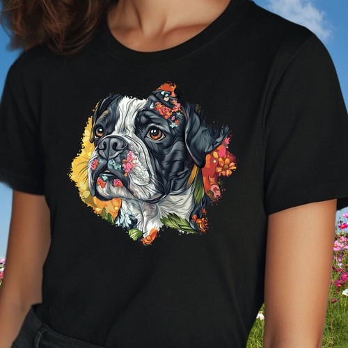 Frauen shirt boxer hund - t-shirt,