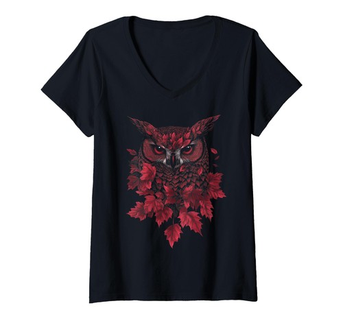 Damen shirt eule - damen,