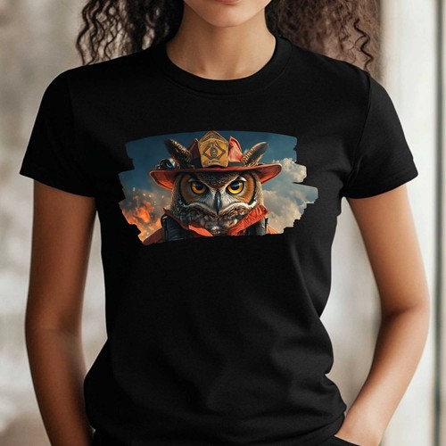 Shirt frauen eule als - t-shirt,
