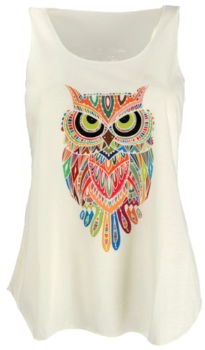 Tanktop mit farbigem
