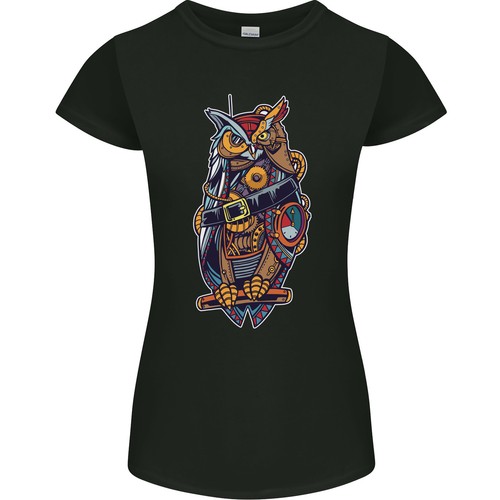 Lustig steampunk piraten eule - lustig,