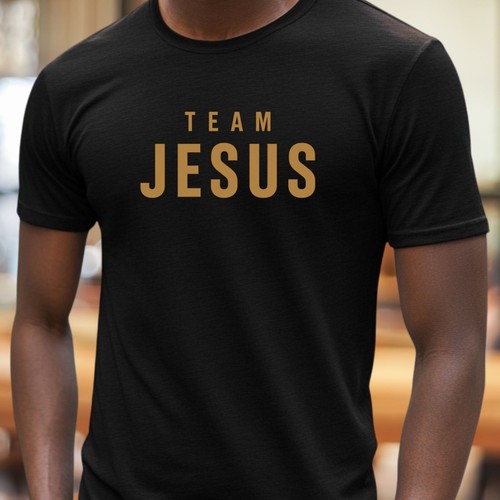 Herren shirt team jesus - t-shirt,