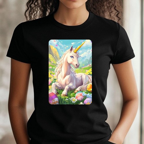 Frauen shirt einhorn ostern - frauen, t-shirt